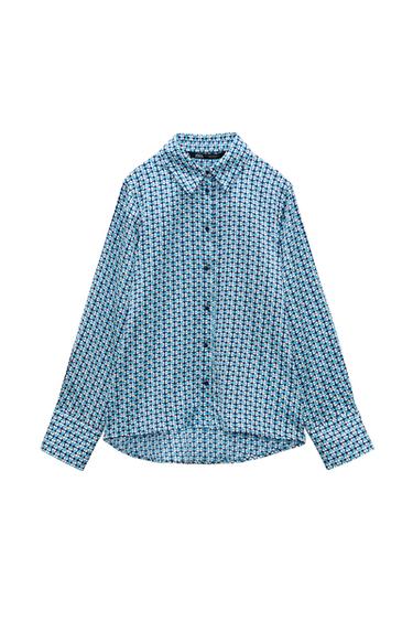 GEOMETRIC PRINT SHIRT