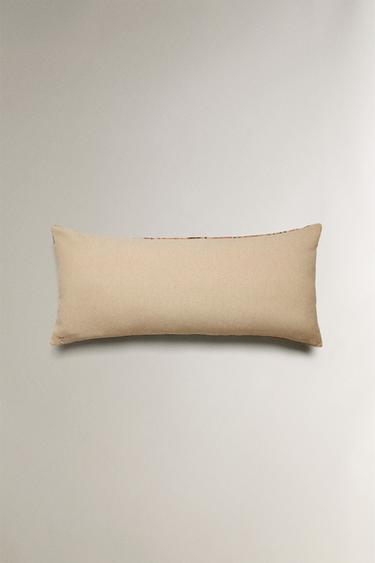 COUSSIN ALLONGÉ RUSTIQUE - Beige clair de Zara - Image 2