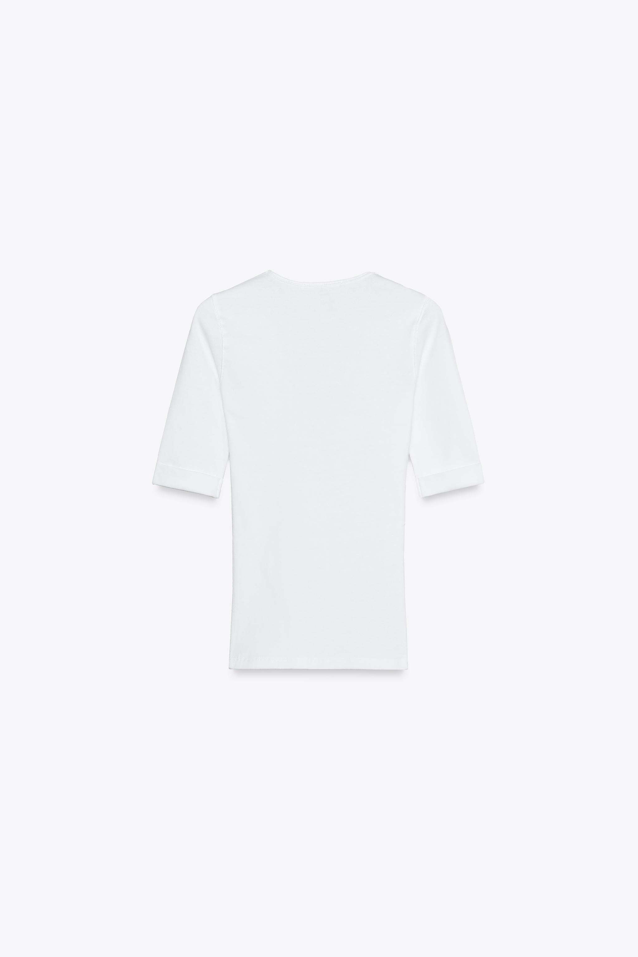 WASHED COTTON T-SHIRT
