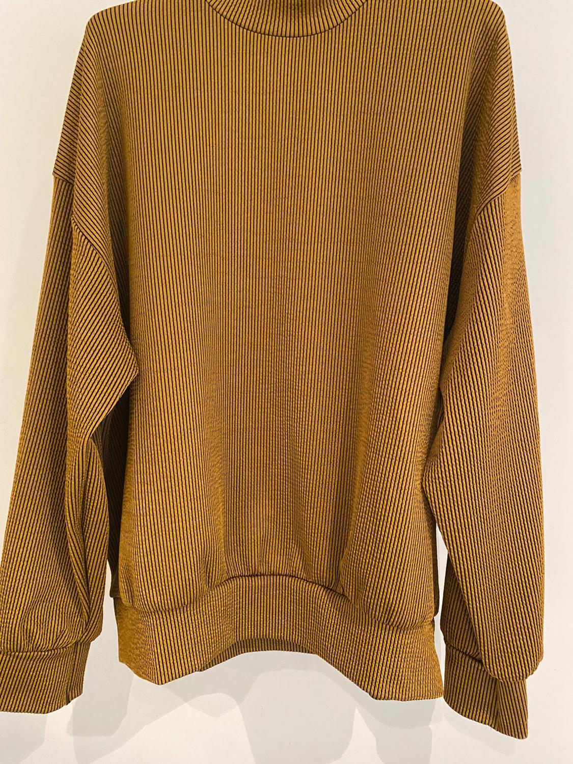STRIPED JACQUARD SWEATSHIRT - Image 4