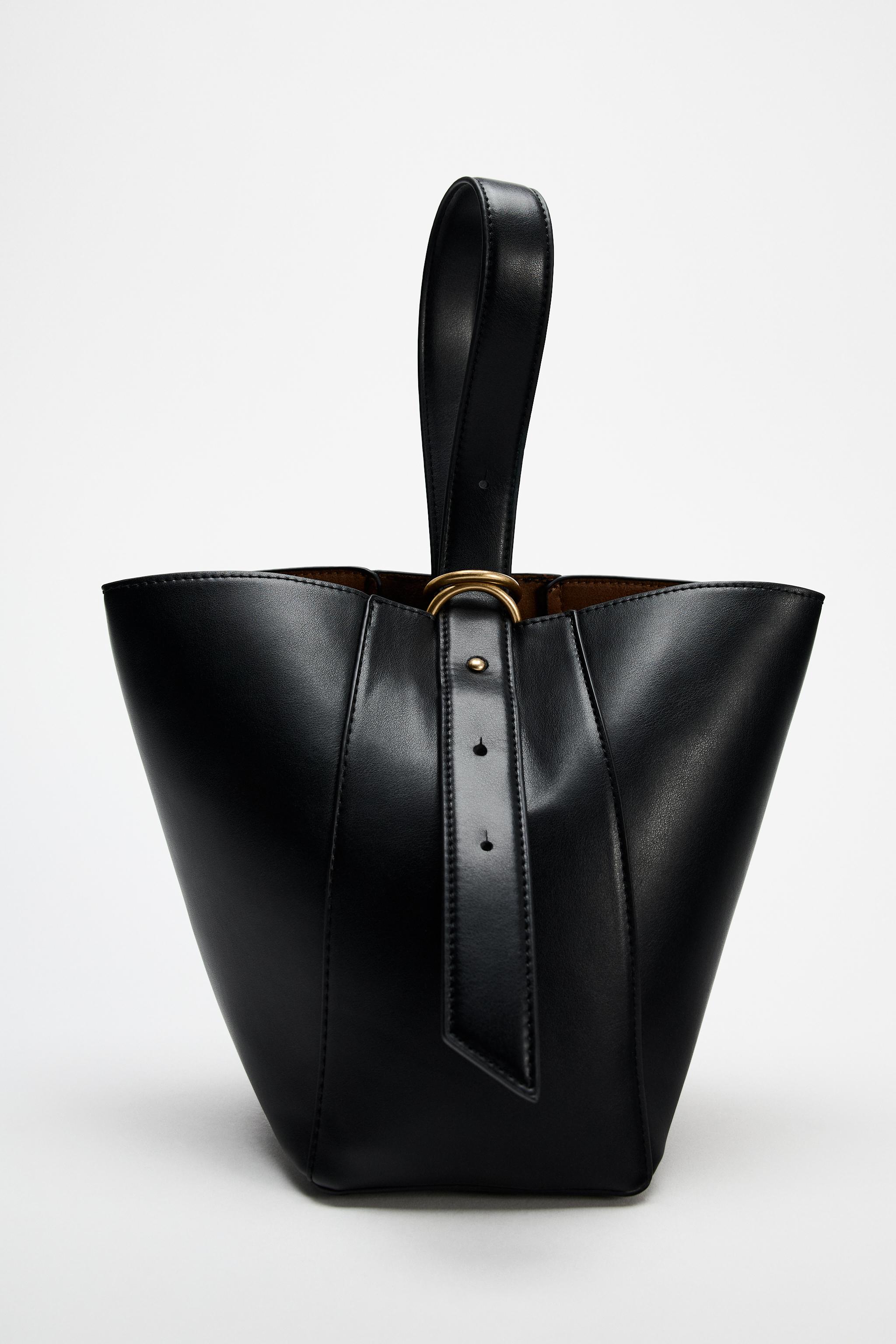 BUCKET BAG - Black | ZARA United States