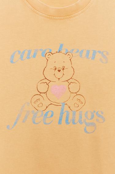 T-SHIRT EFFET DÉLAVÉ CARE BEARS™ - Jaune de Zara - Image 6