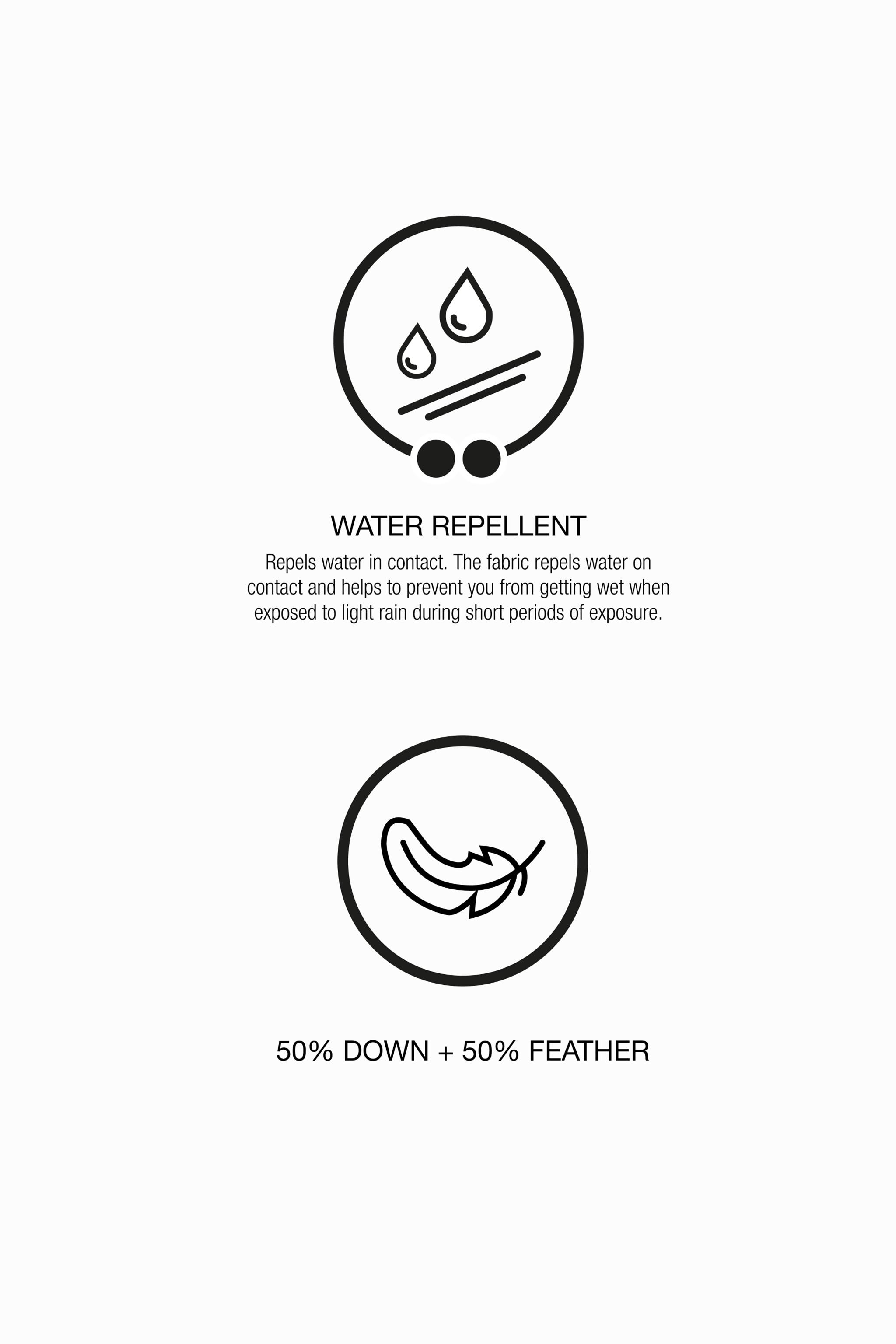 50/50 WATER-REPELLENT DOWN LONG PUFFER COAT