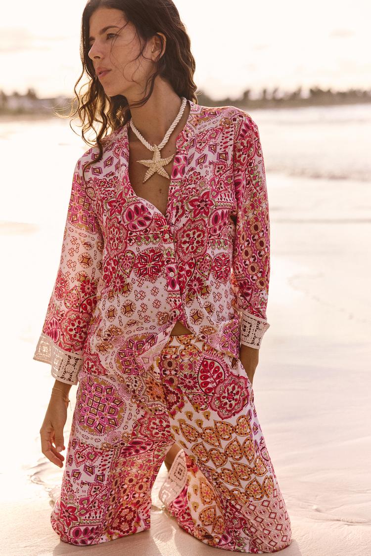 Boho Blusas Zara Tallas Grandes Boho Chic Camisas De Zara Nueva