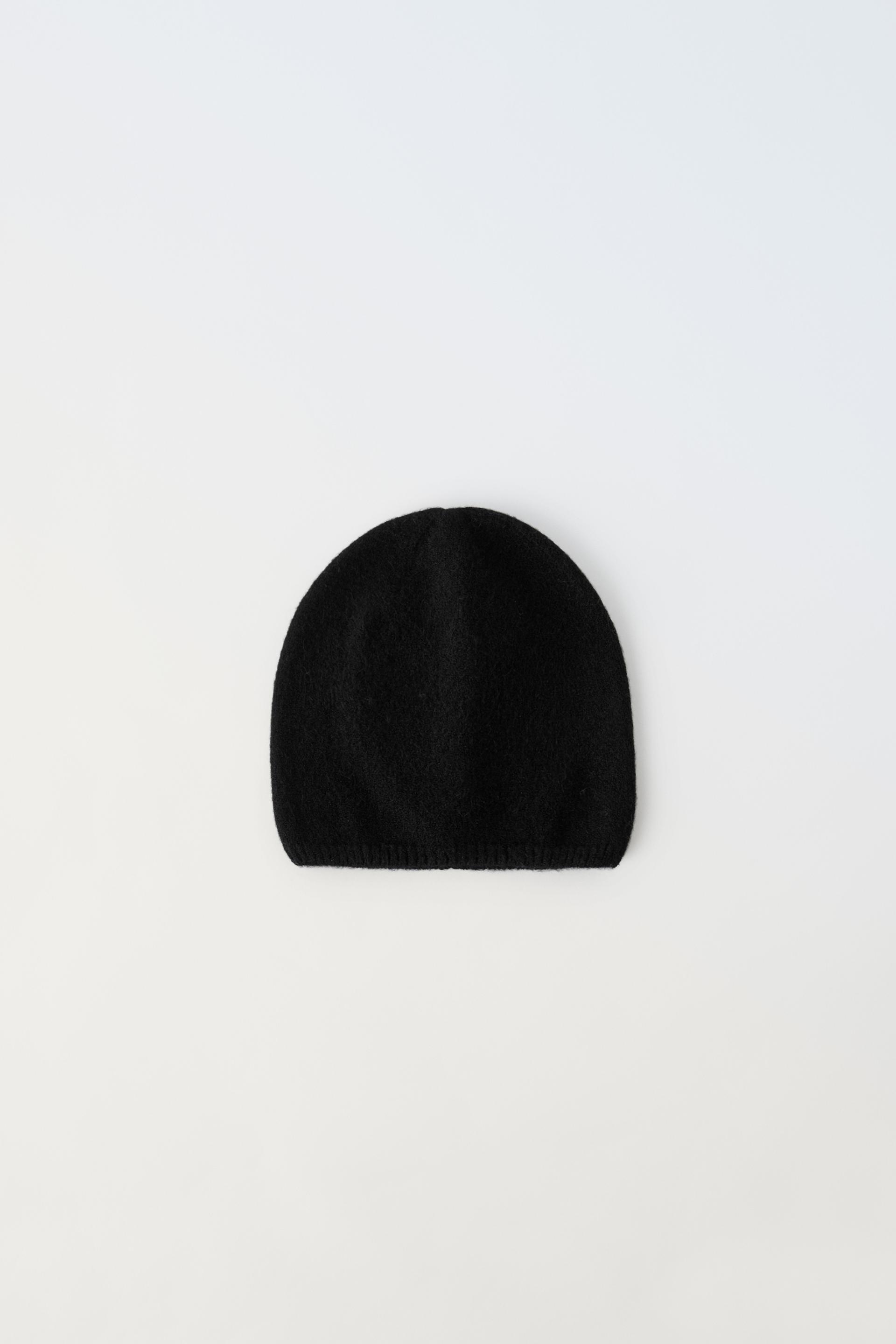 RIBBED COTTON HAT - Ice