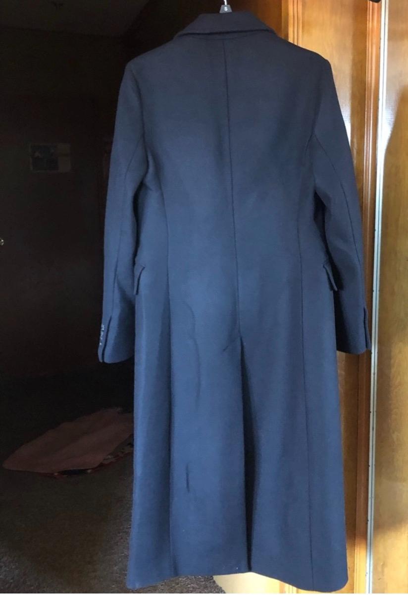 WOOL BLEND COAT ZW COLLECTION BLACK - Image 3