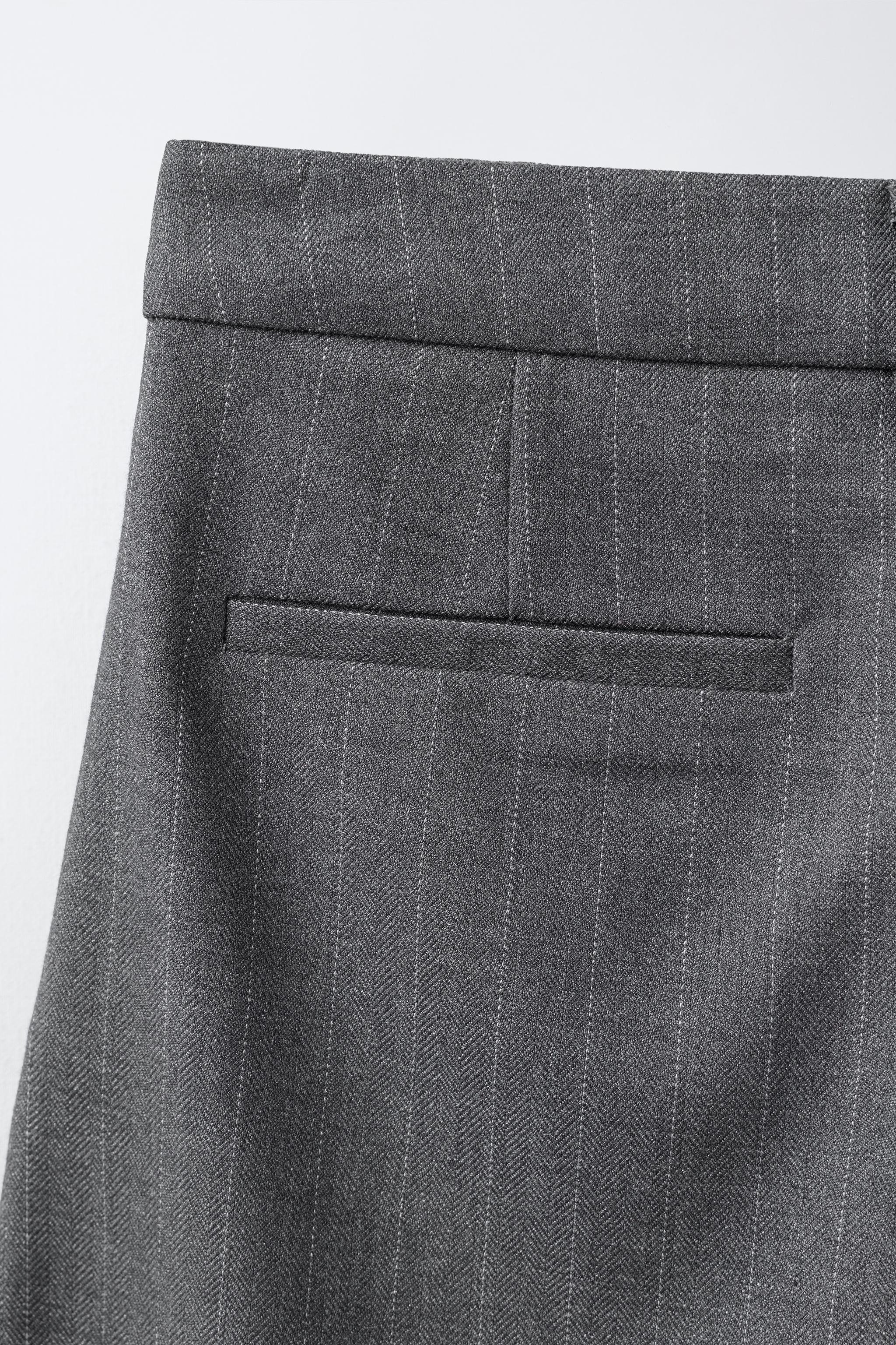 Детские брюки Zara WRAP WAIST BARREL TAILORED PANTS — фото 5