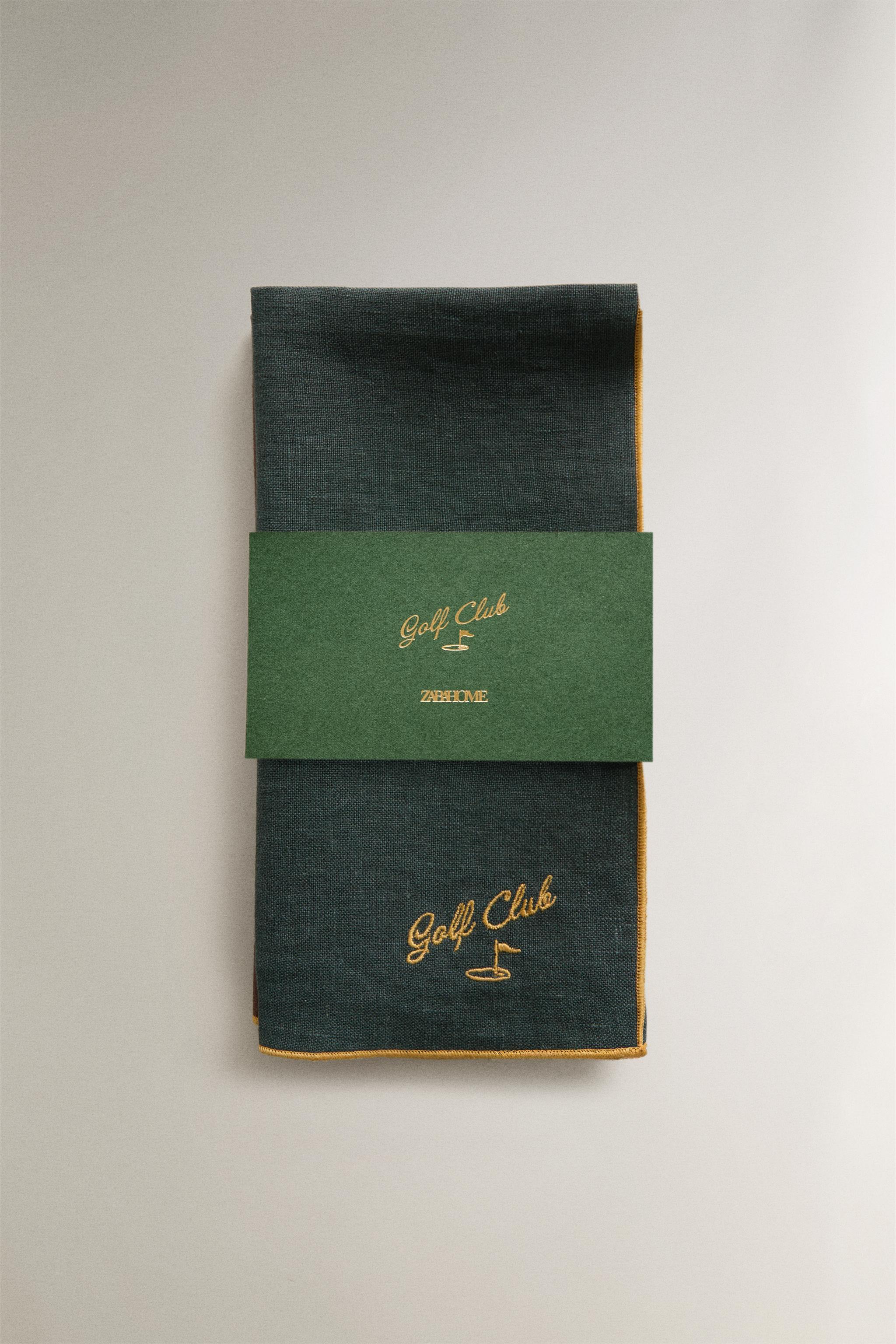 LOT SERVIETTES DE TABLE GOLF (LOT 2)