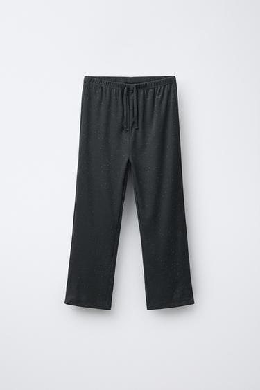 6-14 ANS/ PYJAMA BRODÉ À PAILLETTES - Gris anthracite de Zara - Image 3