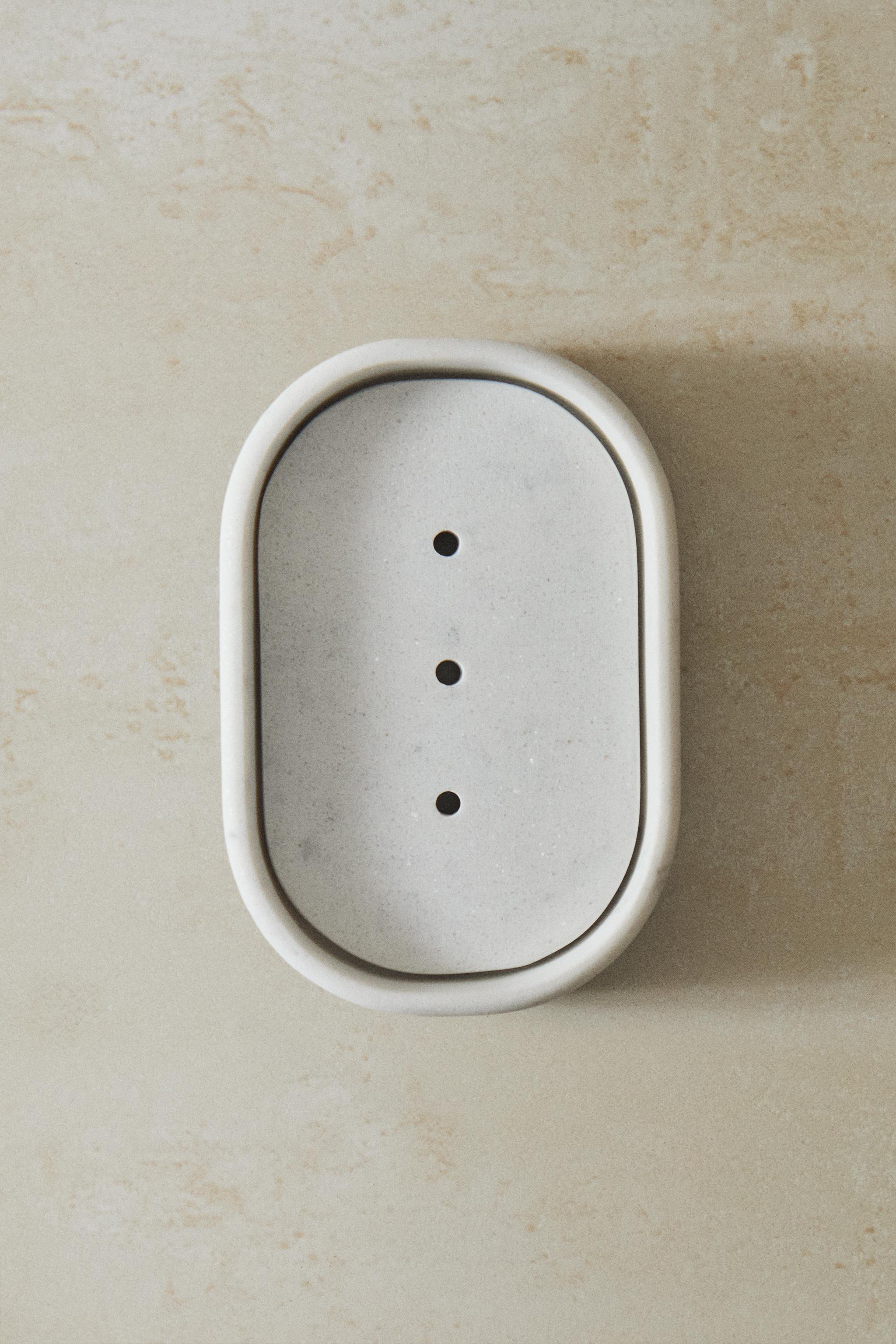 PORTE-SAVON EFFET MARBRE
