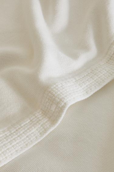 EMBROIDERED BEDSPREAD - White by Zara - Image 3