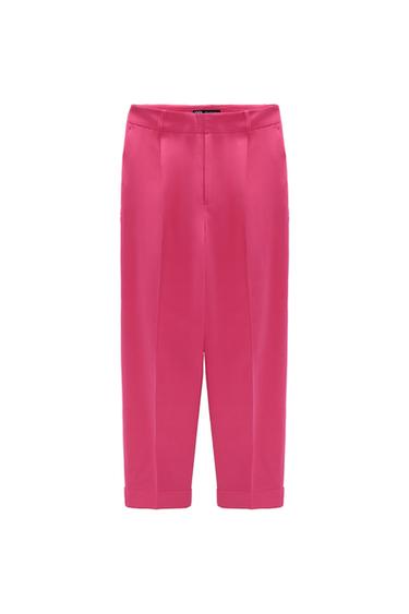 DARTED STRAIGHT FIT TROUSERS