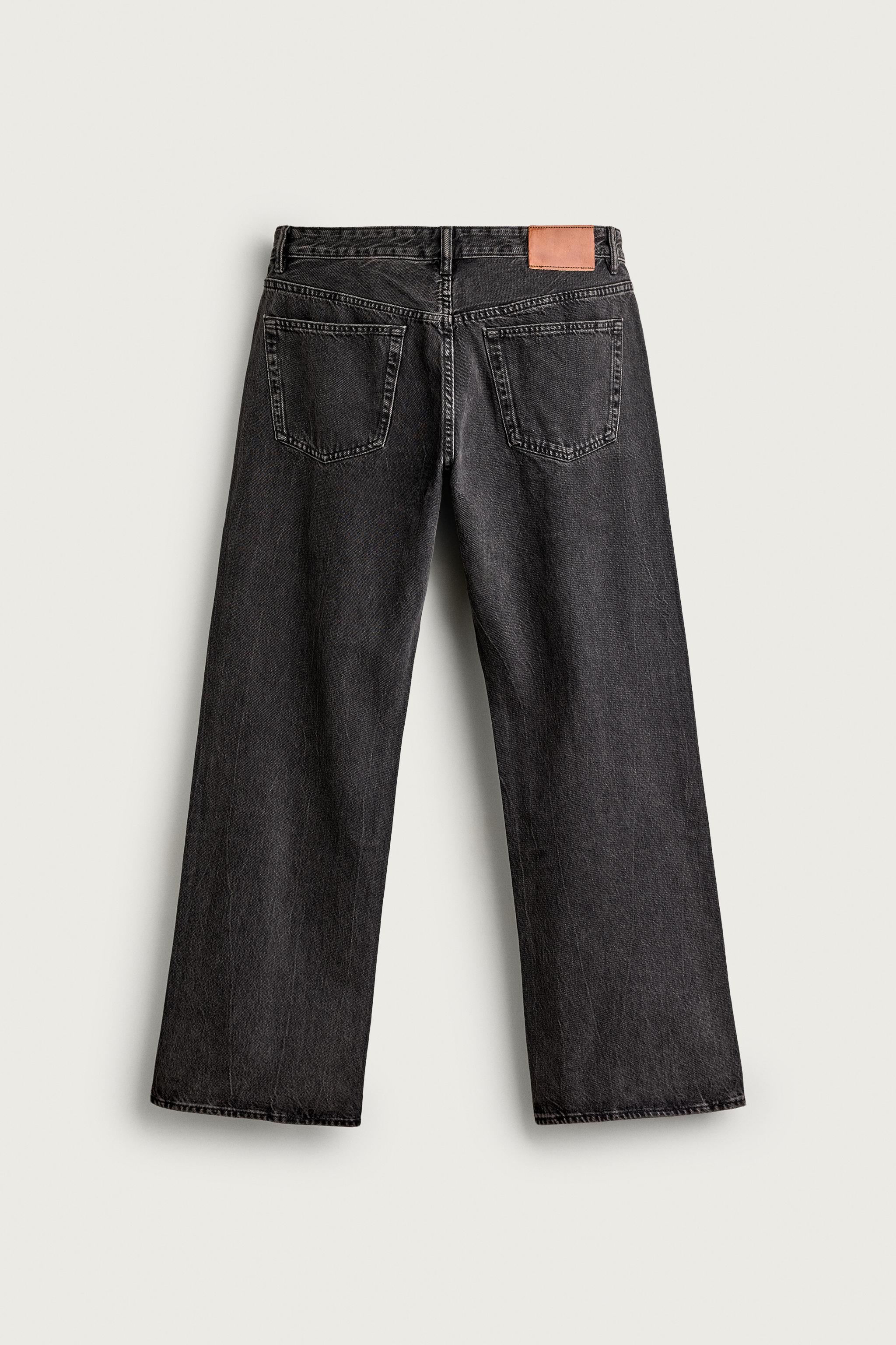 LOOSE FIT JEANS — Faded black