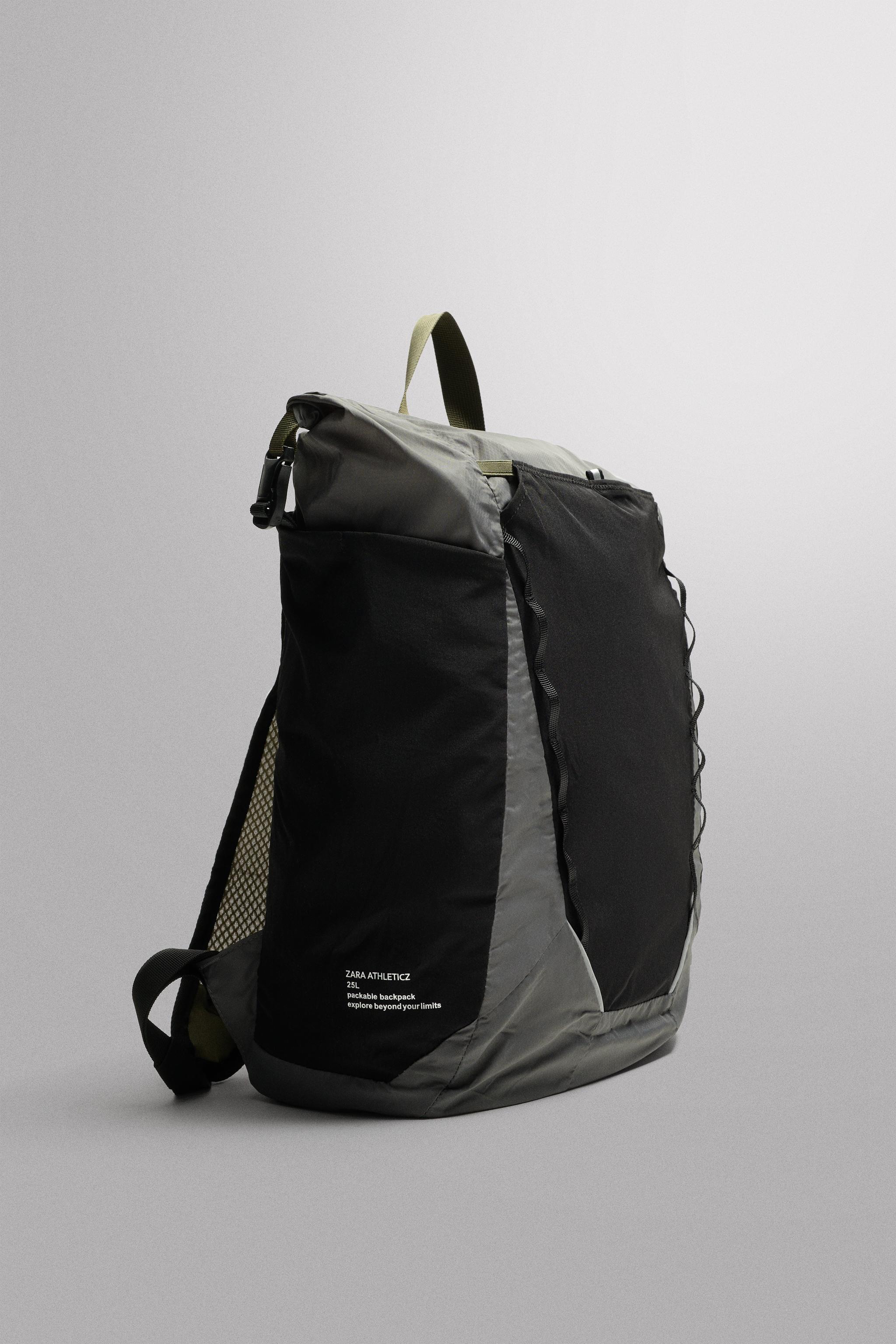 25L FOLDABLE SPORTS BACKPACK — Black (alternate view)
