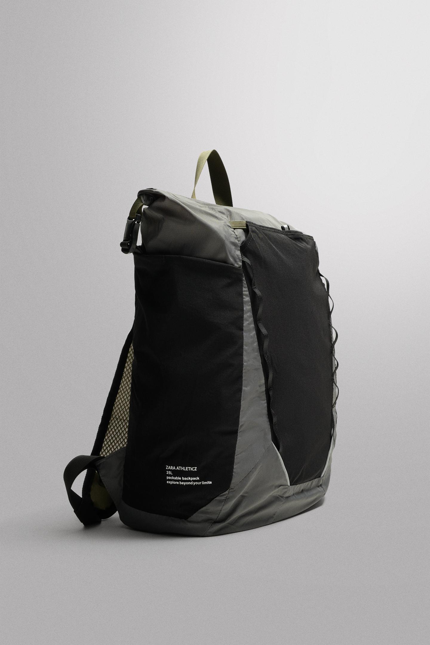 Рюкзак Zara 25L Foldable Sports, цвет: Чёрный — фото 2