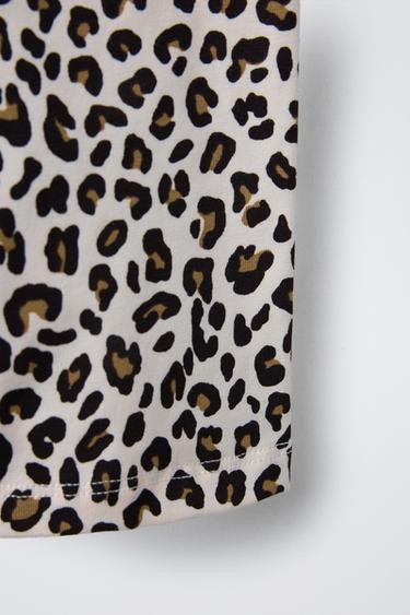 LEGGING CYCLISTE IMPRIMÉ ANIMAL PRINT - Leopard de Zara - Image 3