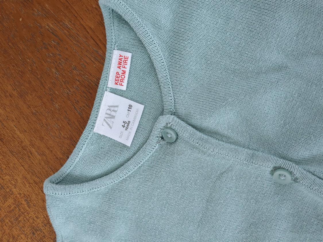 OVERLOCK KNIT CARDIGAN - Image 3