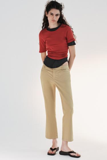 FADED-EFFECT T-SHIRT - Red by Zara