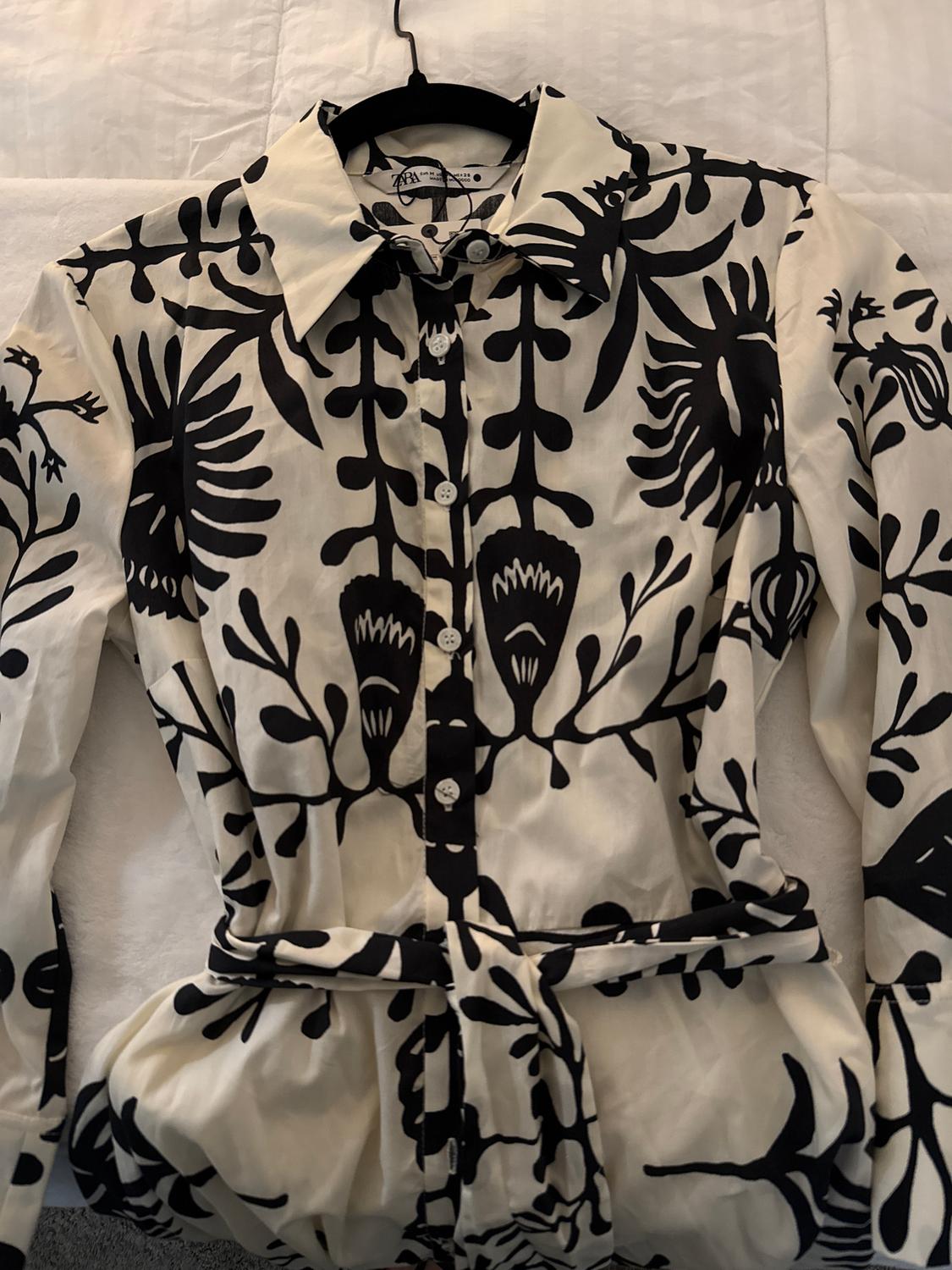 VESTIDO CAMISERO ESTAMPADO - Image 3