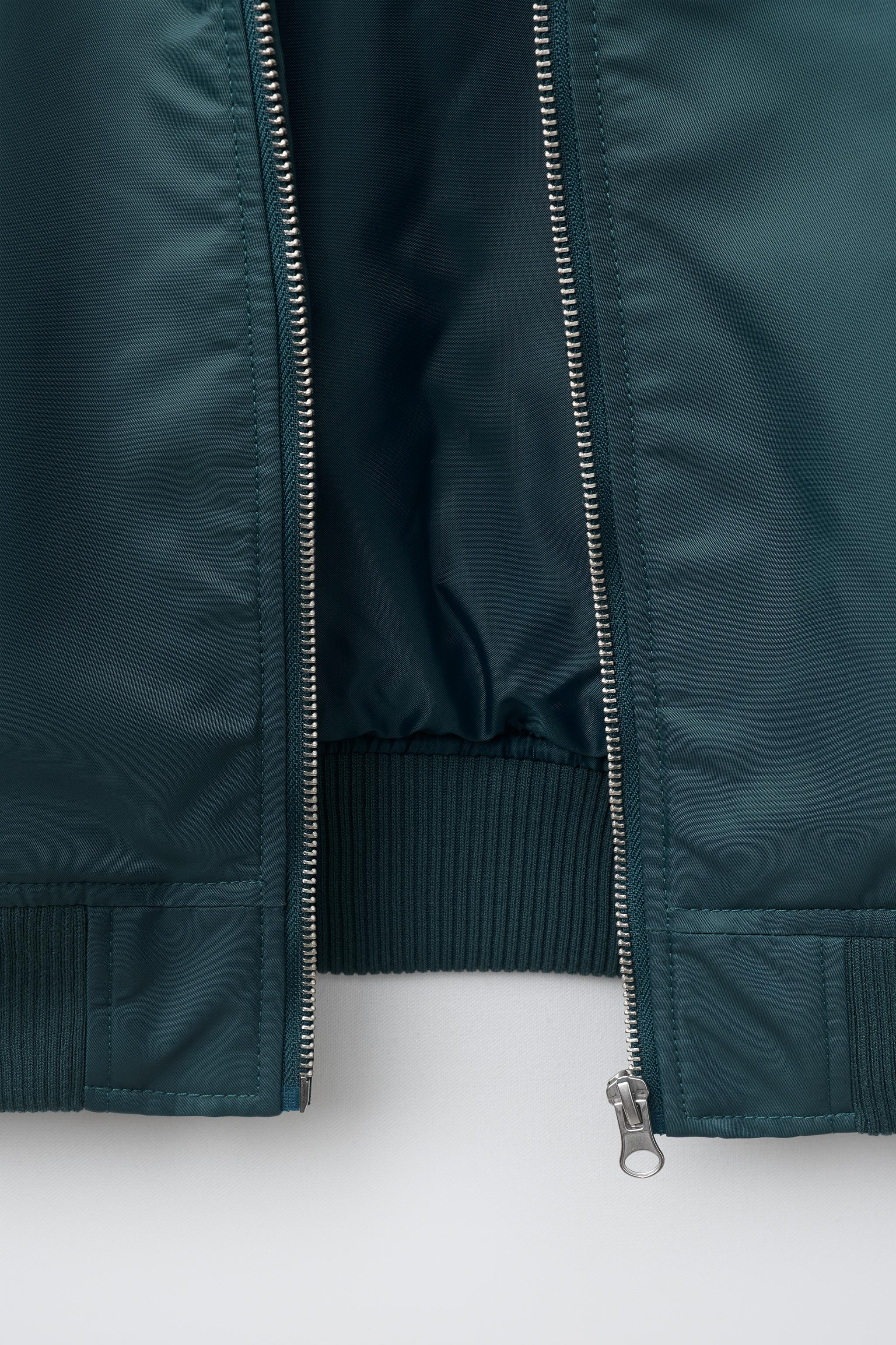 BLOUSON BOMBER À INSCRIPTION BRODÉE