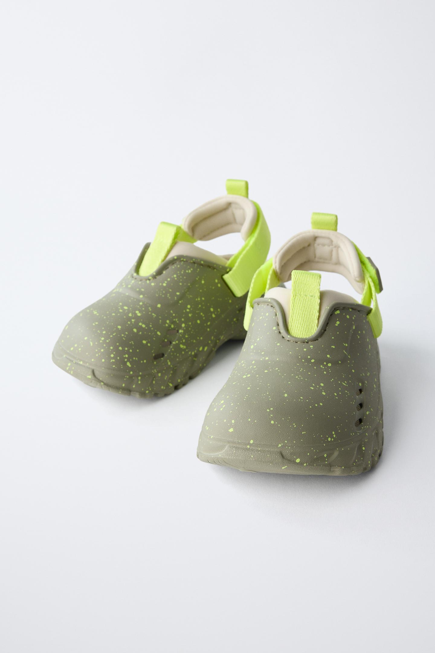 Детские сабо Zara Sport Clogs, цвет: Разноцветный — фото 3