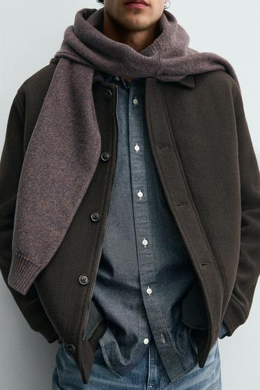 BLOUSON DOUBLURE AMOVIBLE - Marron de Zara - Image 6