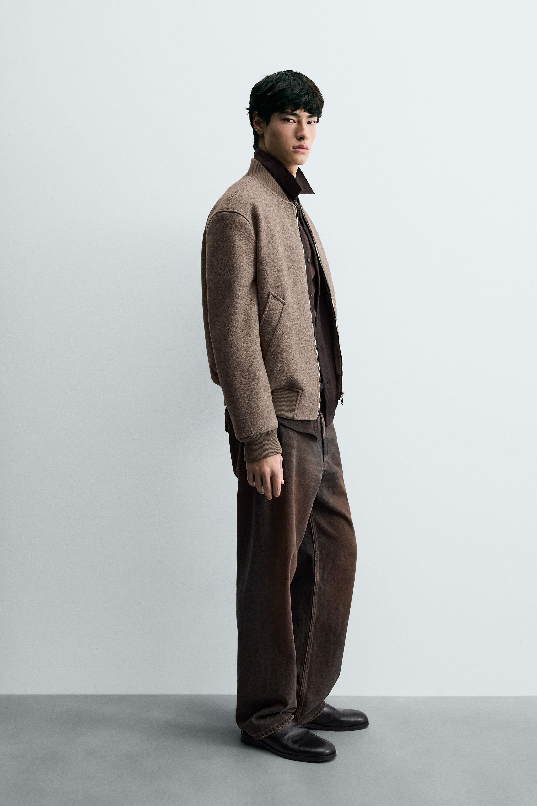 コンビボンバージャケット - ベージュ | ZARA Japan / 日本