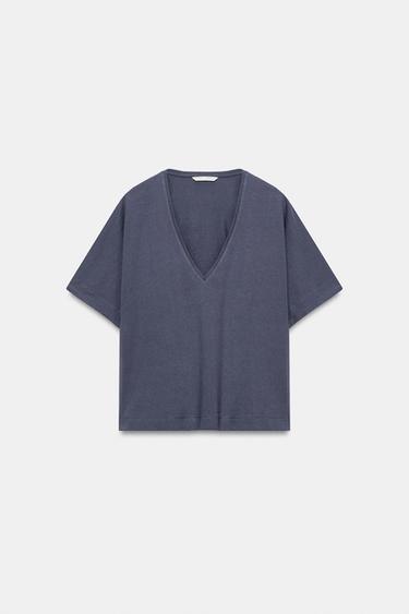 RUSTIC CAPE TOP - Indigo by Zara