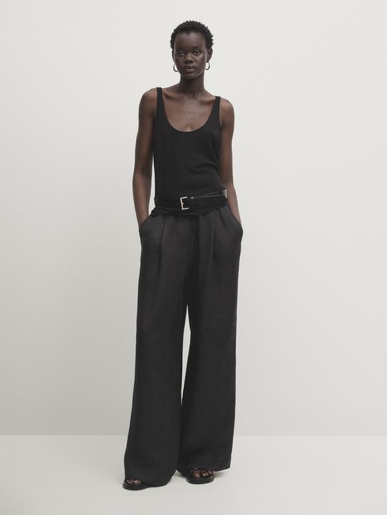 Zara work pants, Women's Fashion, Bottoms, Jeans & Leggings on