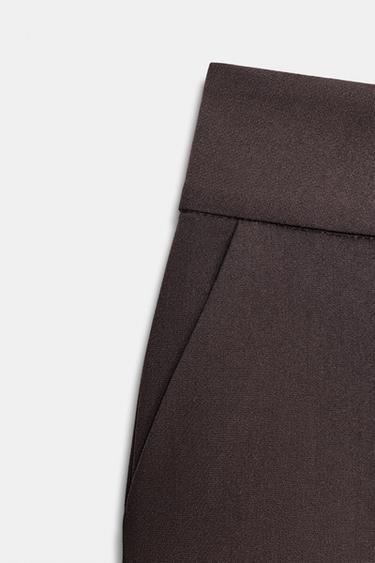 MINI SHORTS - Dark aubergine by Zara - Image 7