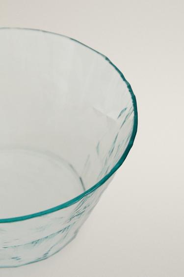 DIAMOND-EFFECT ACRYLIC BOWL - Light blue by Zara - Image 1