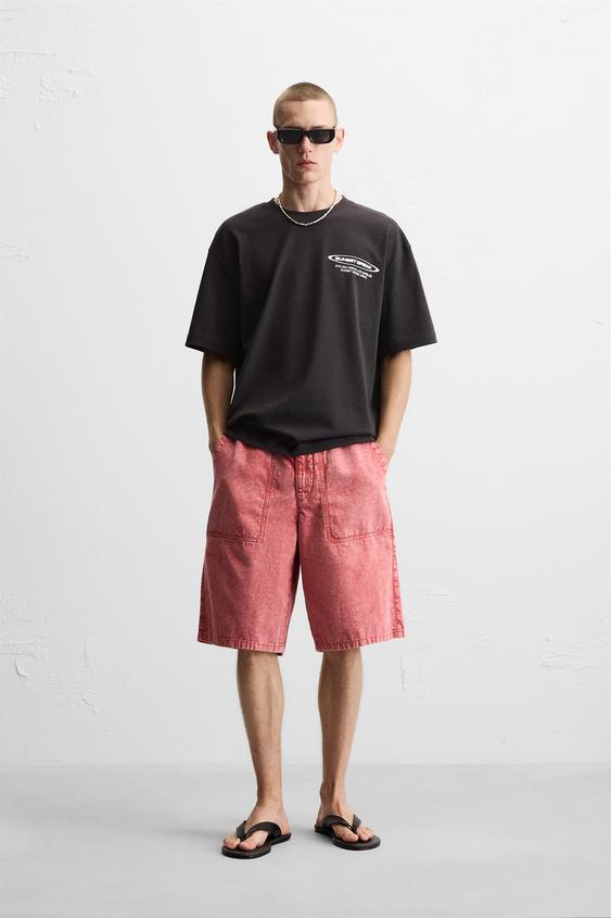 PRINTED TEXT T-SHIRT