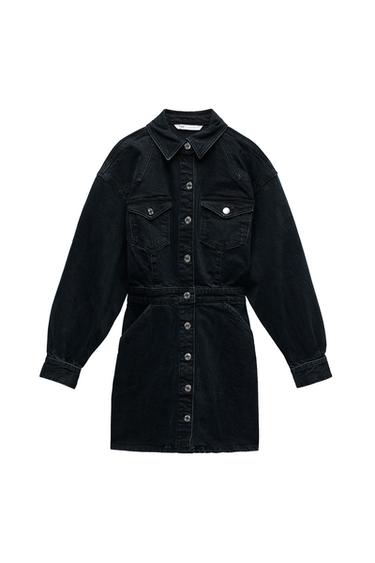 DENIM MINI DRESS