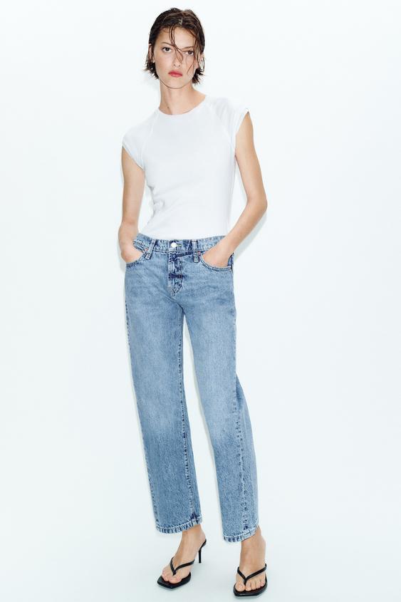 Z1975 CROPPED MID-RISE JEANS from Zara - $59.90
