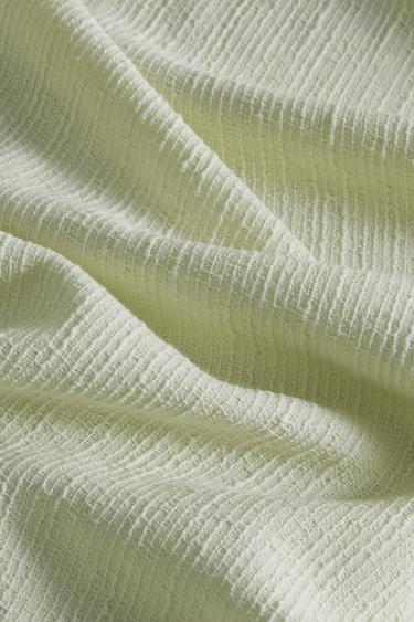 COUVRE-LIT TEXTURE - Vert clair de Zara - Image 3