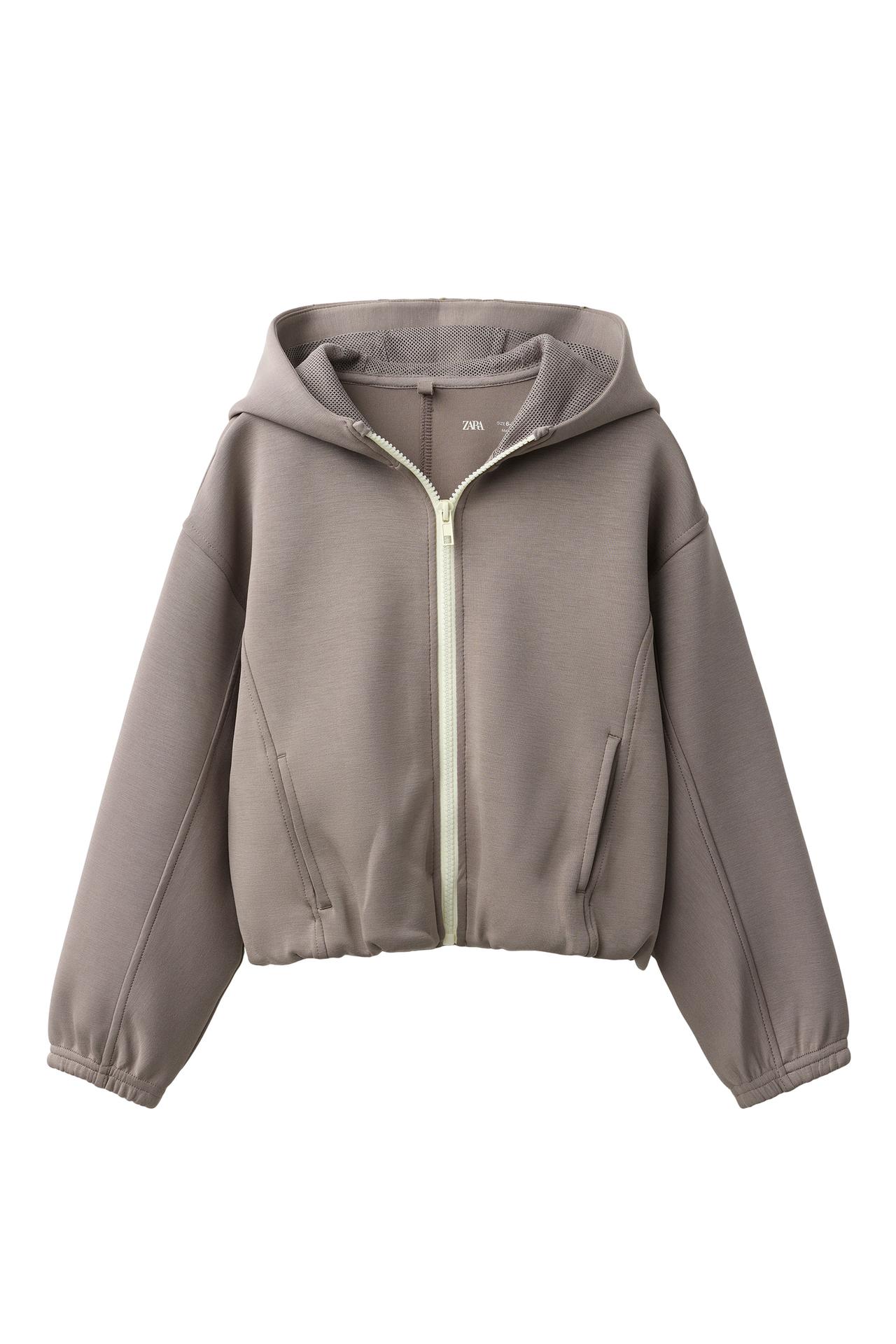 SPORTY ZIP UP SWEATSHIRT