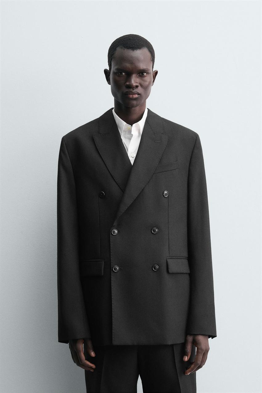 BLAZER DOPPIOPETTO DA COMPLETO 100% LANA