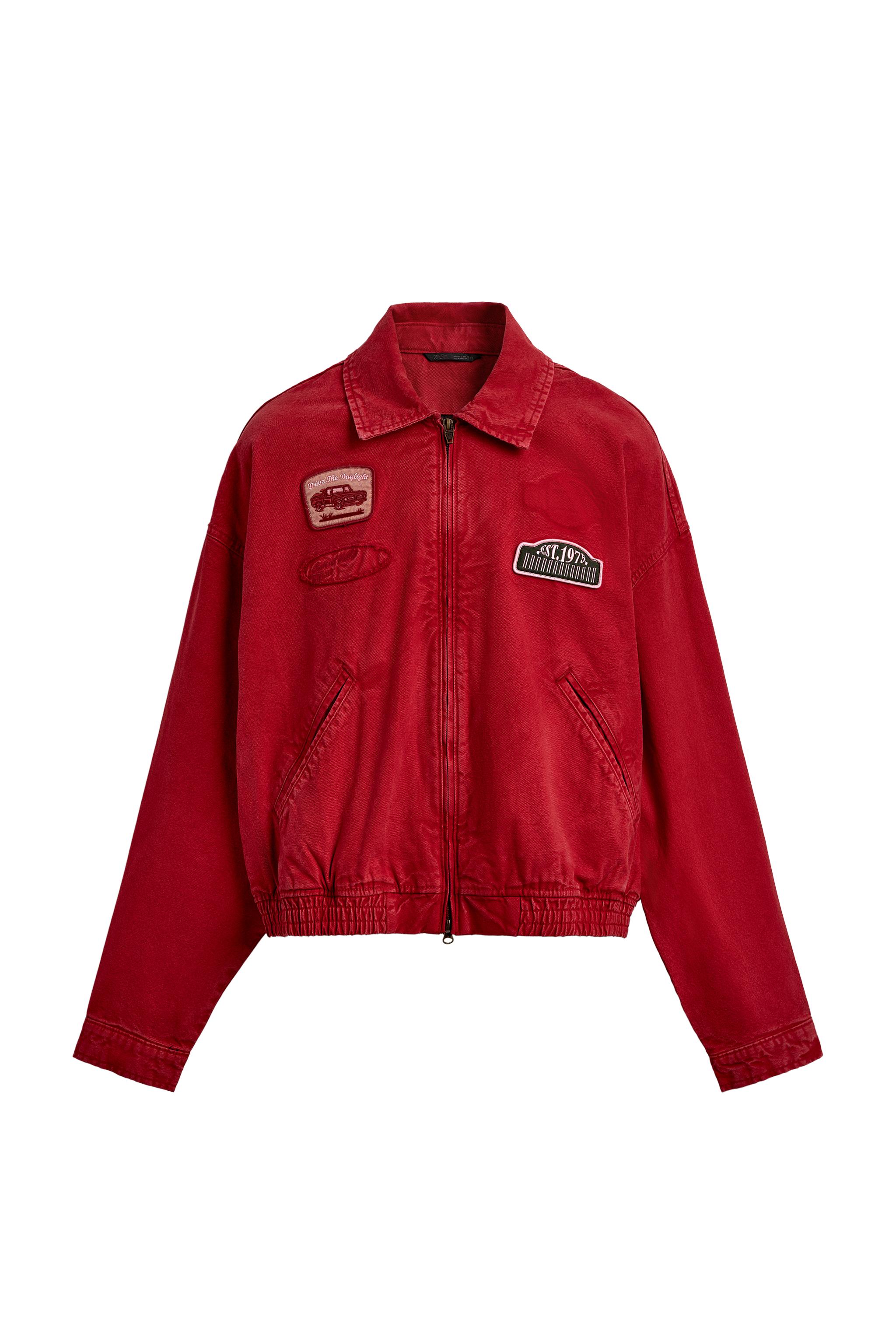 YAMALI BOXY FIT CEKET