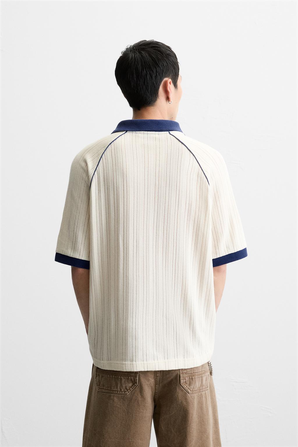 Thumbnail image for JACQUARD EMBROIDERED POLO SHIRT
