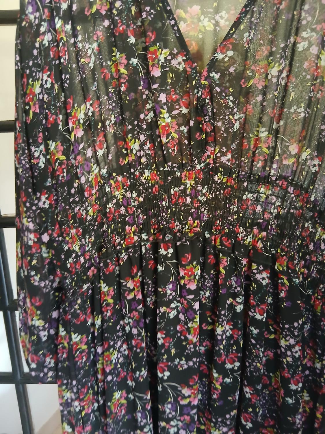 LONG PRINTED DRESS - Image 3