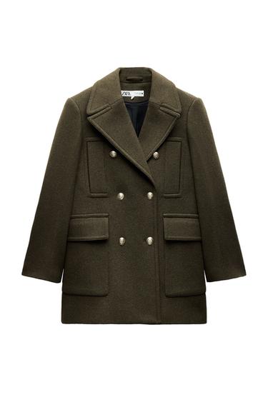 ZW COLLECTION WOOL BLEND COAT