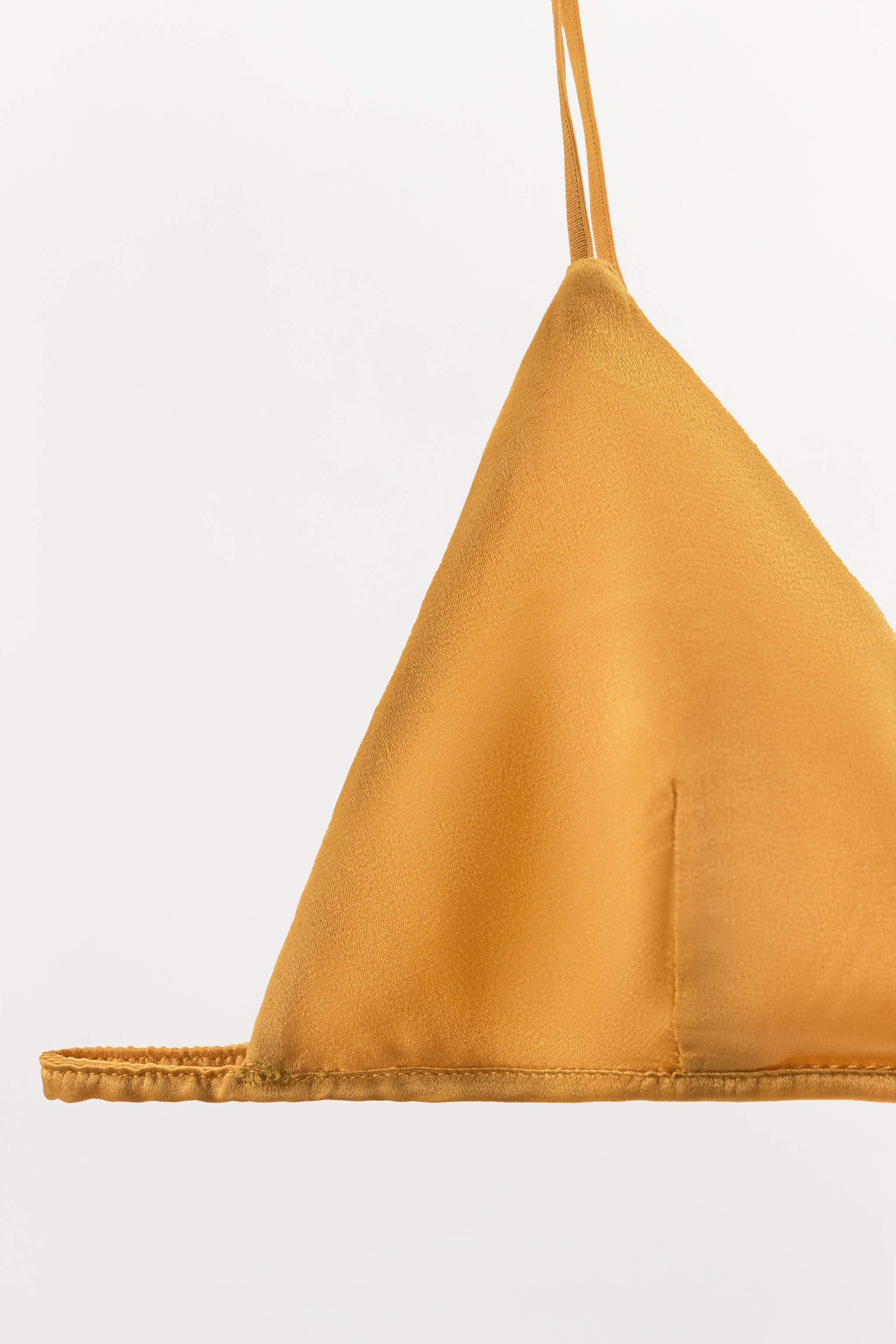 SILK BLEND TRIANGLE BRA