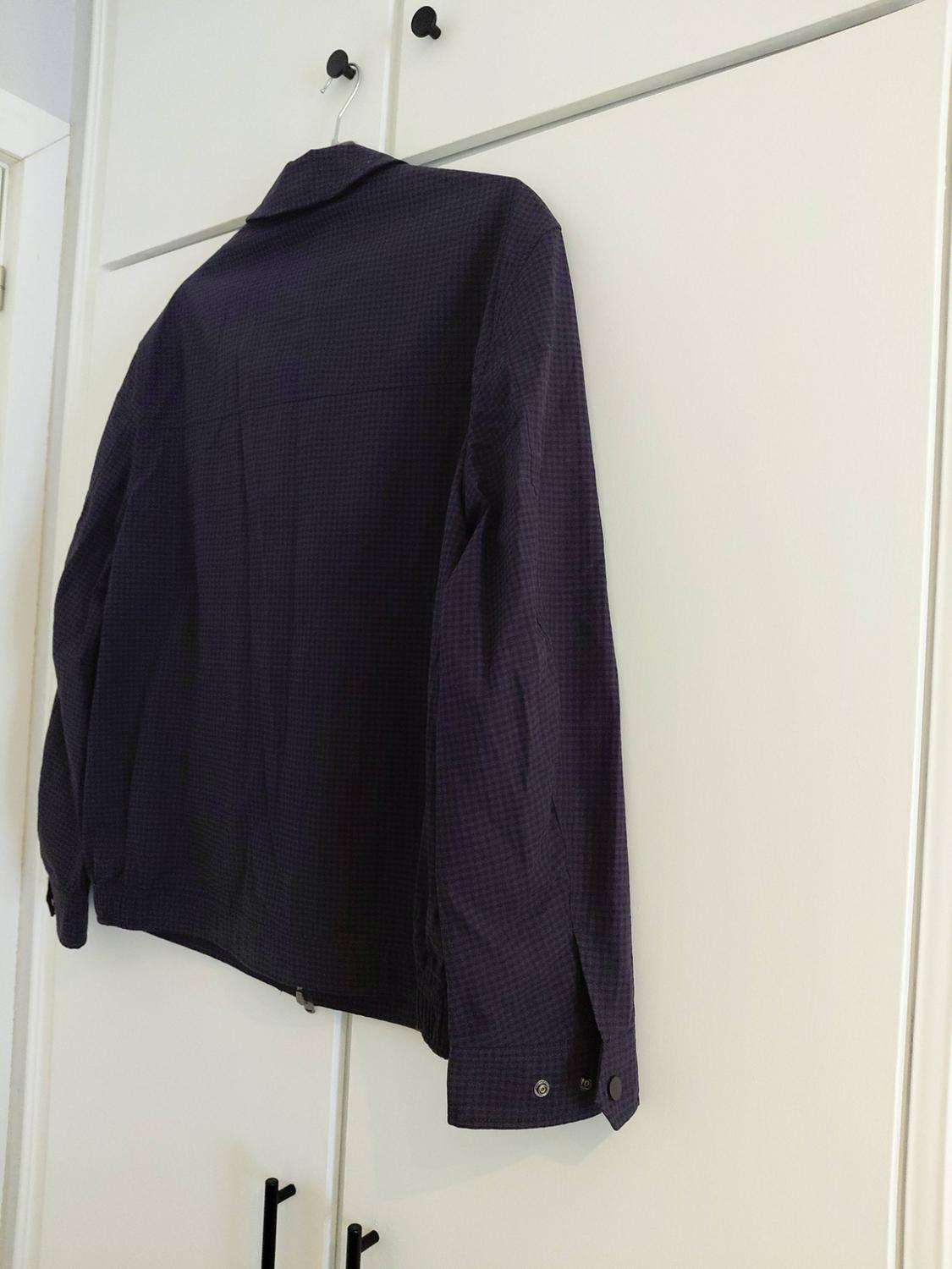 REGULAR FIT CHECK JACKET - Image 5