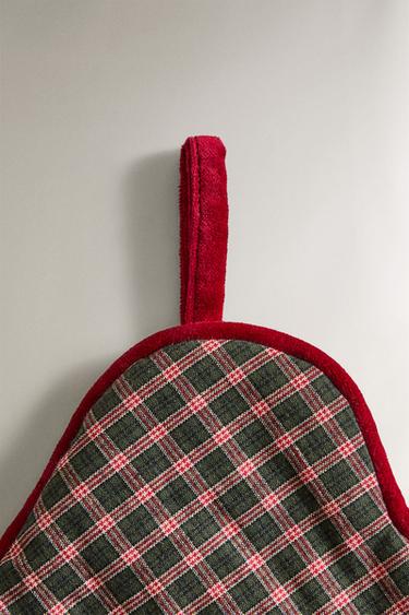 CHAUSSETTE OS ANIMAUX NOËL - Vert de Zara - Image 1