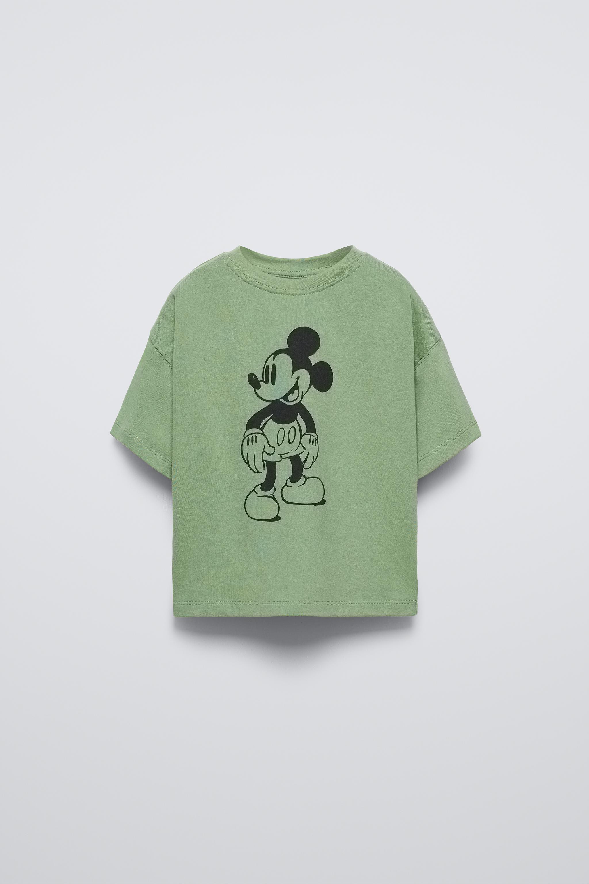 PRINTED © DISNEY T-SHIRT - Light green | ZARA United States