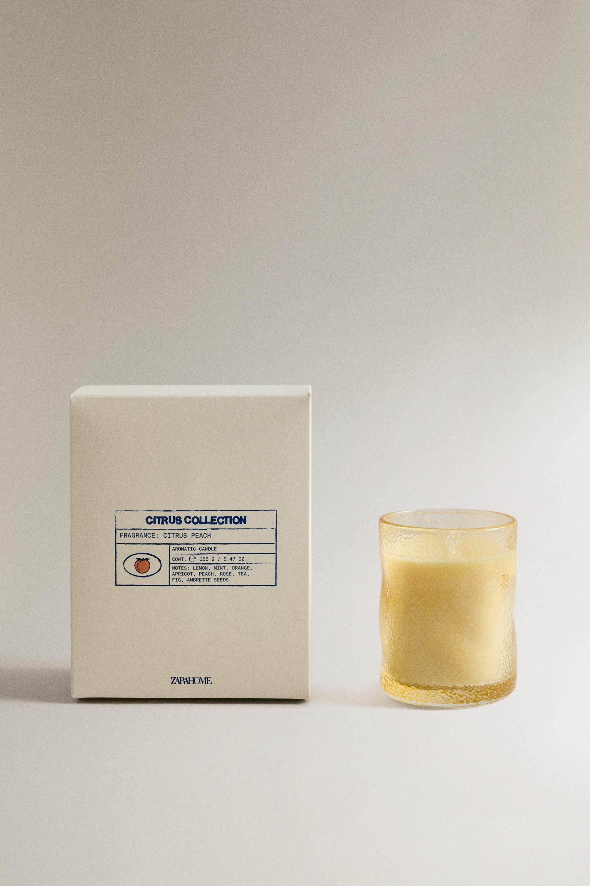 155 G) CITRUS PEACH SCENTED CANDLE - Peach | ZARA United Kingdom