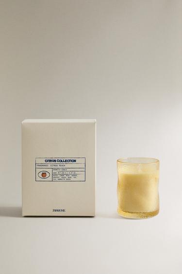 (155 G) ΑΡΩΜΑΤΙΚΟ ΚΕΡΙ CITRUS PEACH - Ροδακινί του Zara