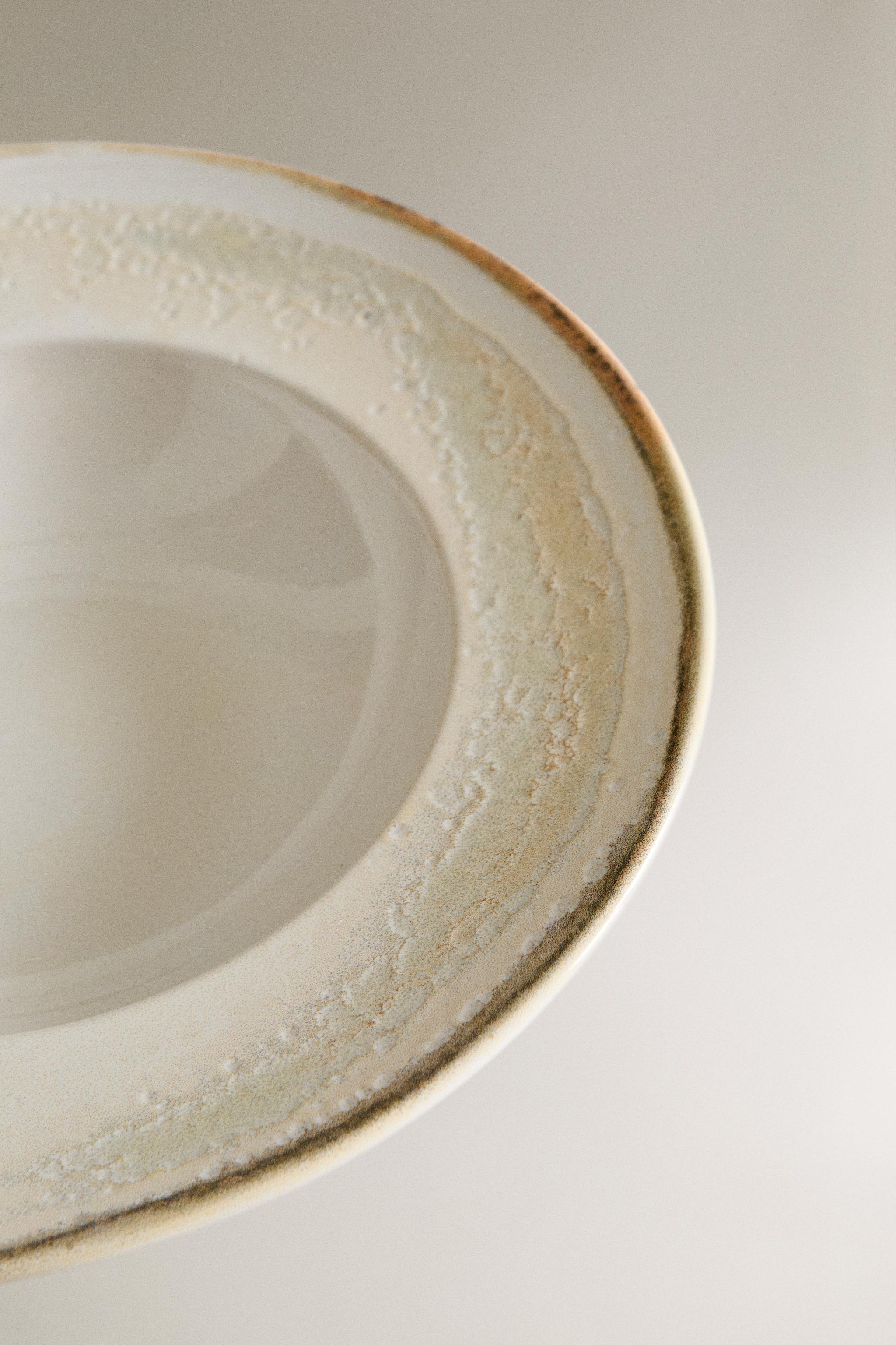 STONEWARE PASTA PLATE