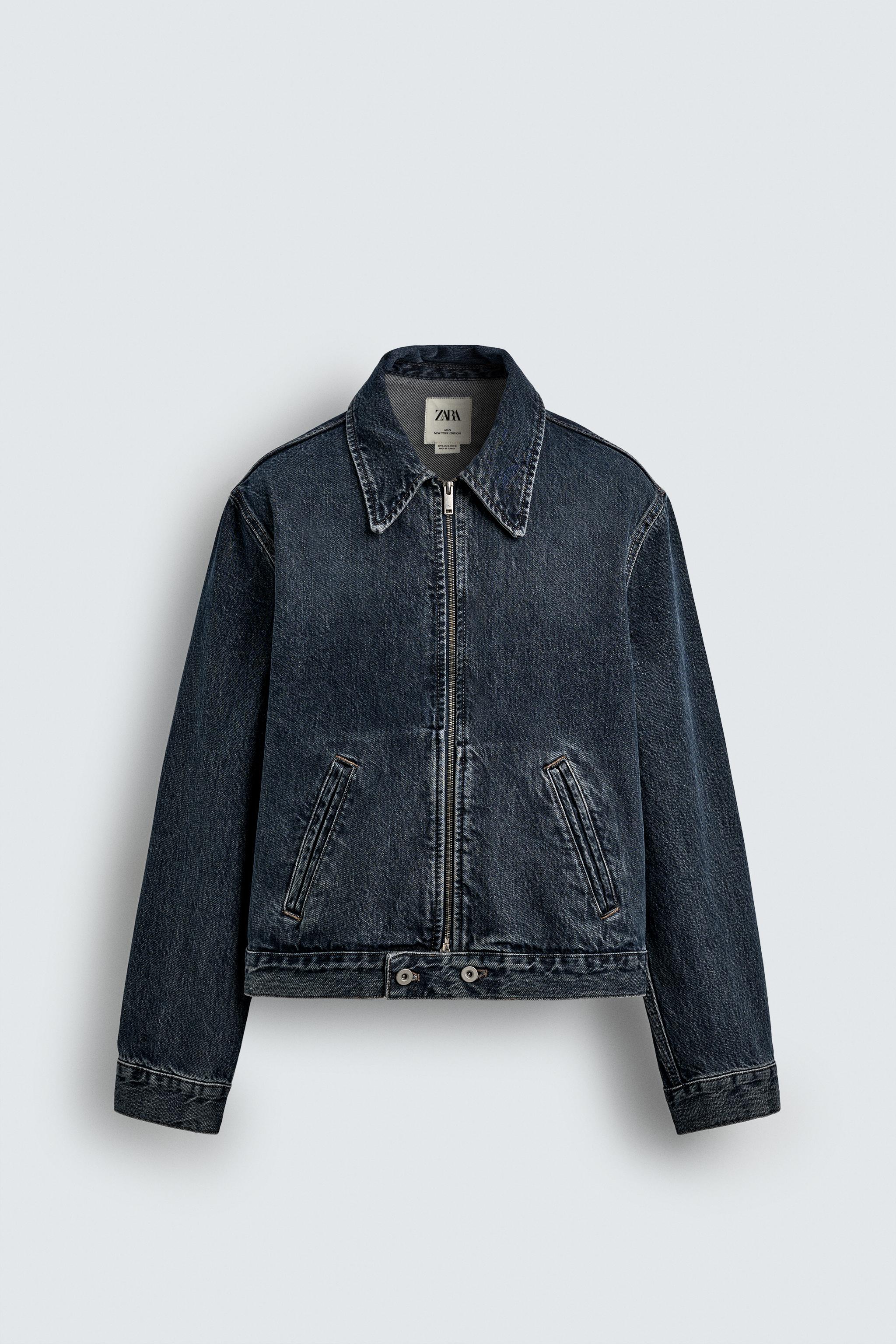 LIMITED EDITION DENIM JACKET Blue ZARA Mexico1