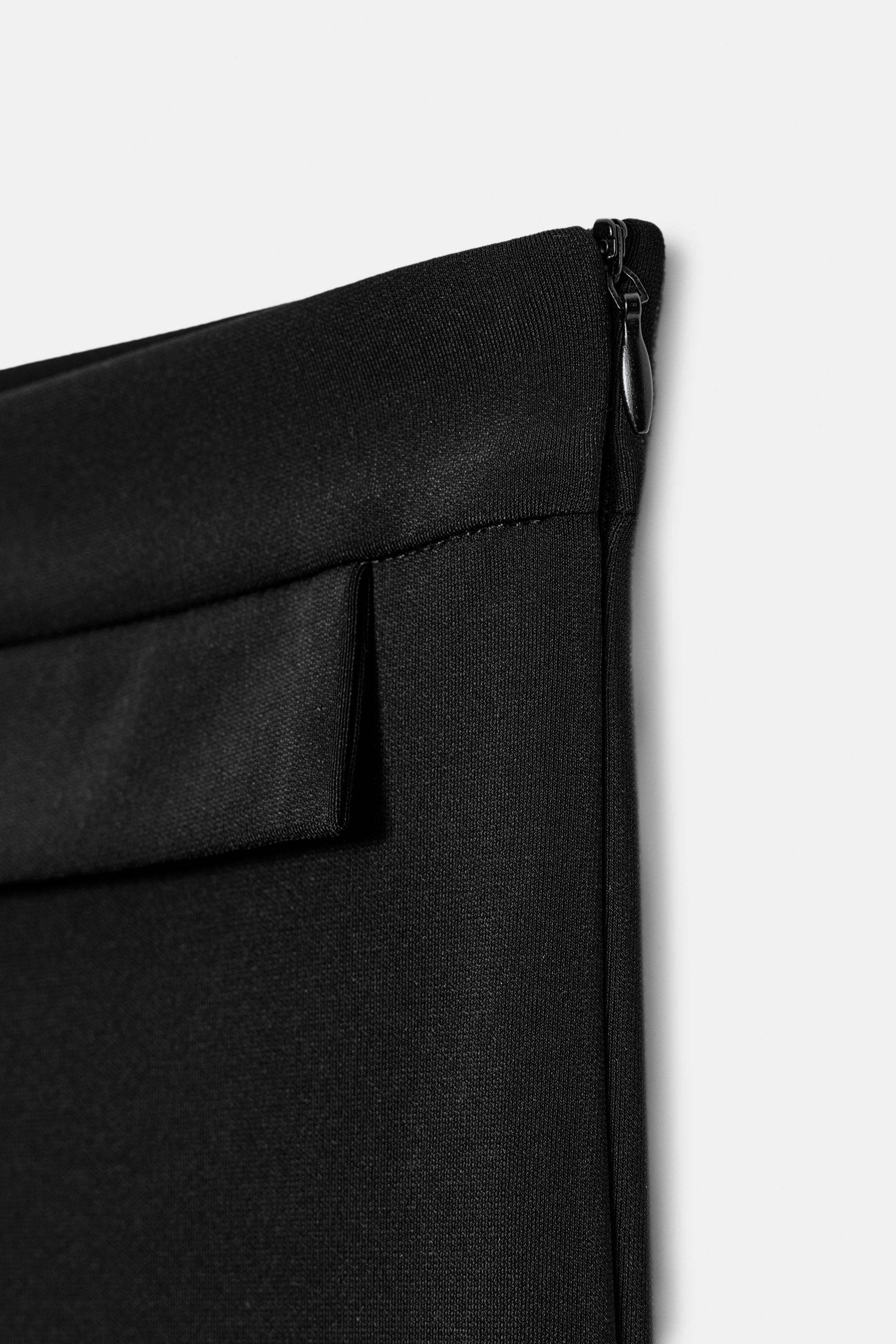 CAPRI PANTS WITH FLAP DETAILS